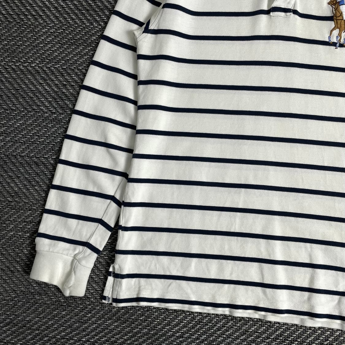 폴로 랄프로렌 빅포니 단가라 럭비 티셔츠o 2890 상품이미지3