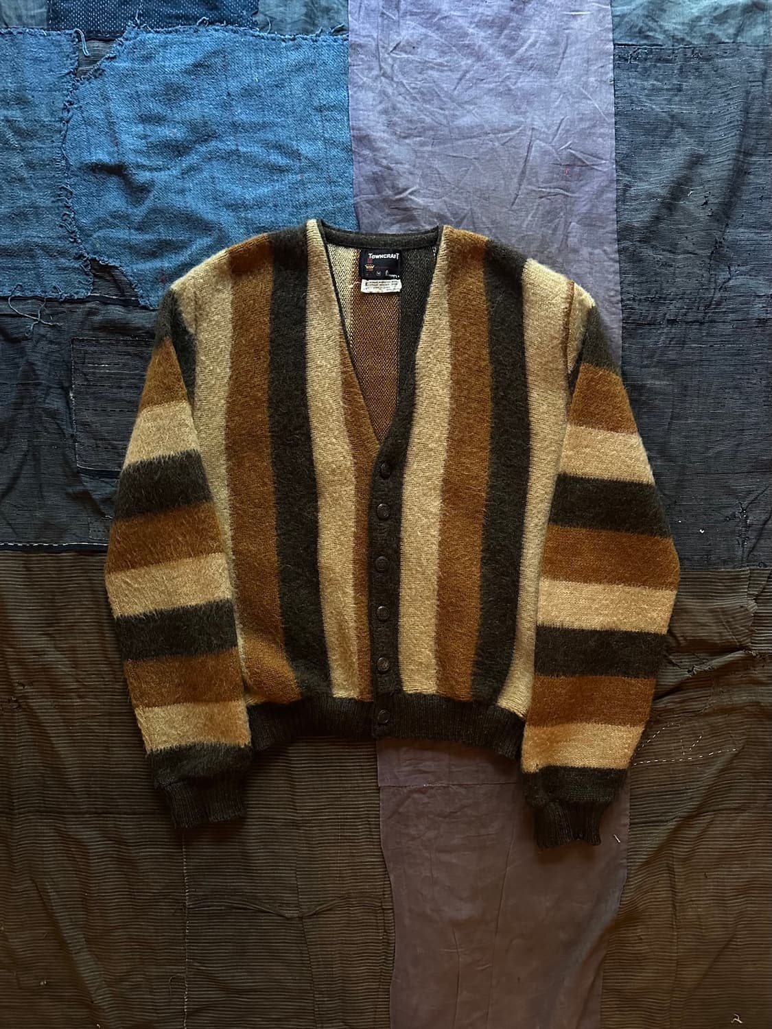 1960s JC Penney 타운크래프트 빈티지 모헤어 가디건 카디건 상품이미지1