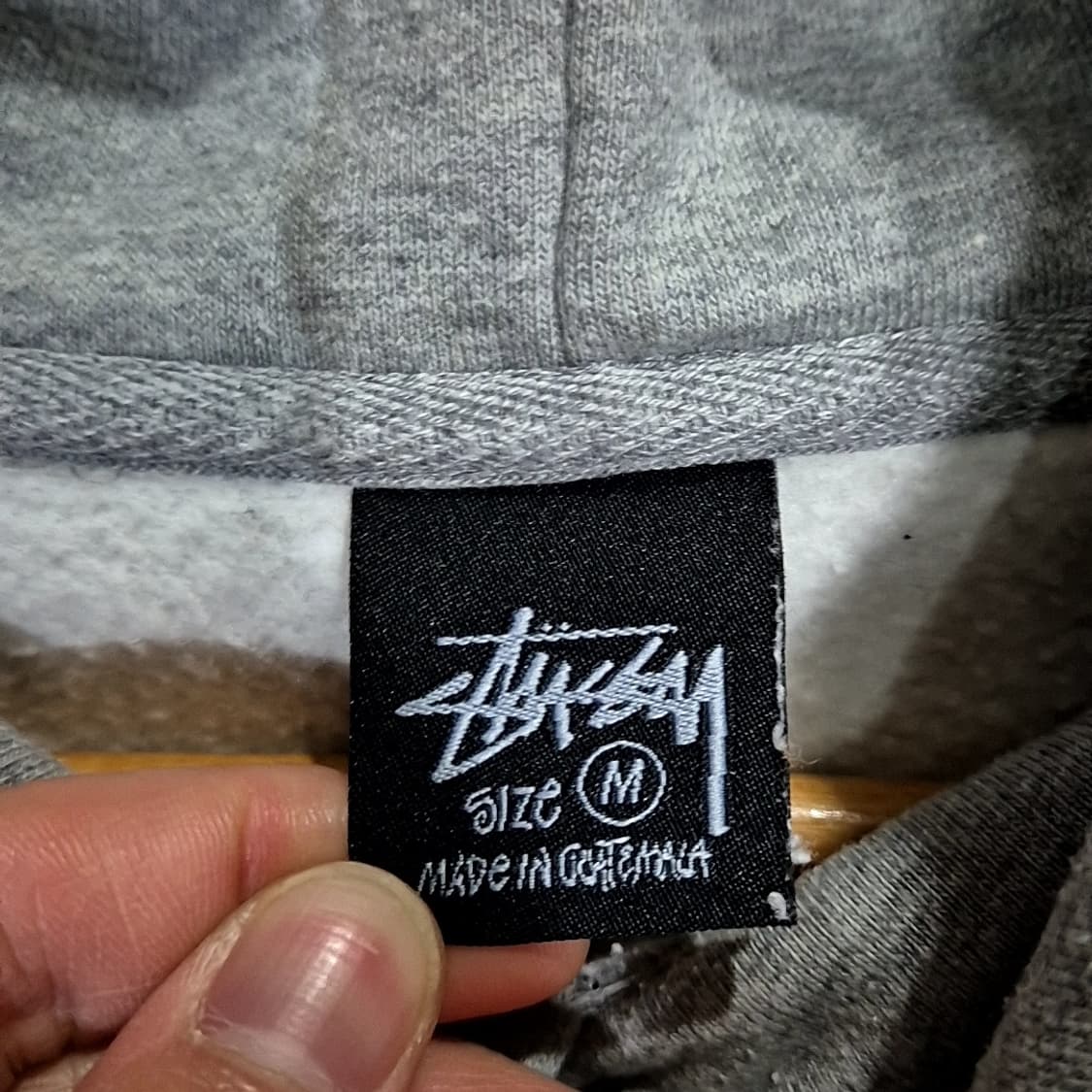 스투시 스탁로고 후드티 상품이미지6