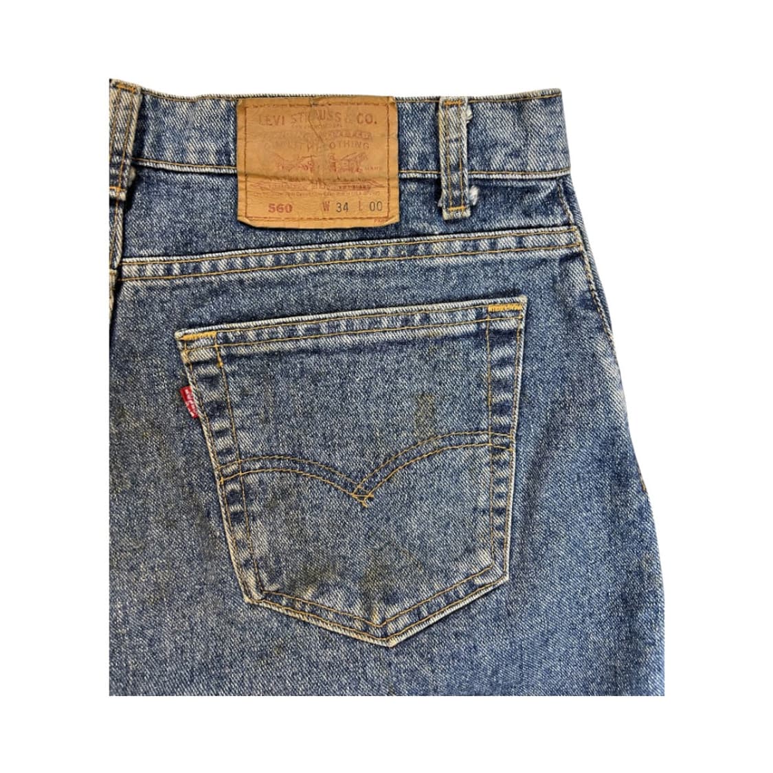 (L) 리바이스 중청 560 USA 데님 하프팬츠 BD-015 상품이미지3