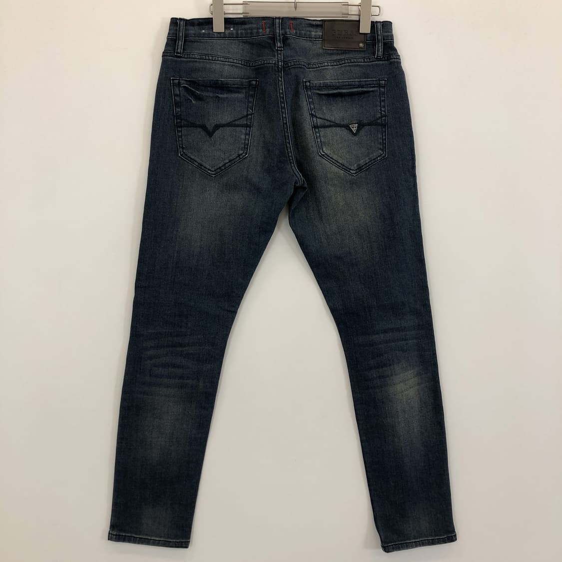 게스 블루패치 아발론핏 데님진 32 인치 상품이미지2