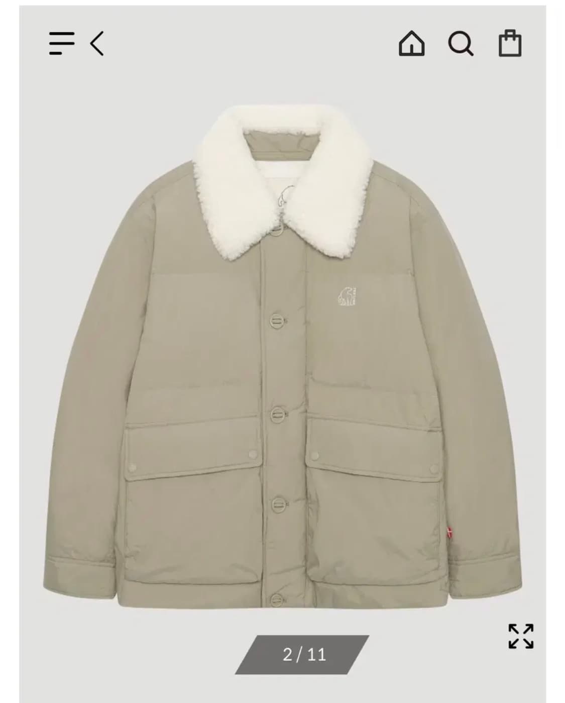 노르디스크 리얼퍼 크리스탈다운 헌팅 점퍼 패딩 상품이미지1