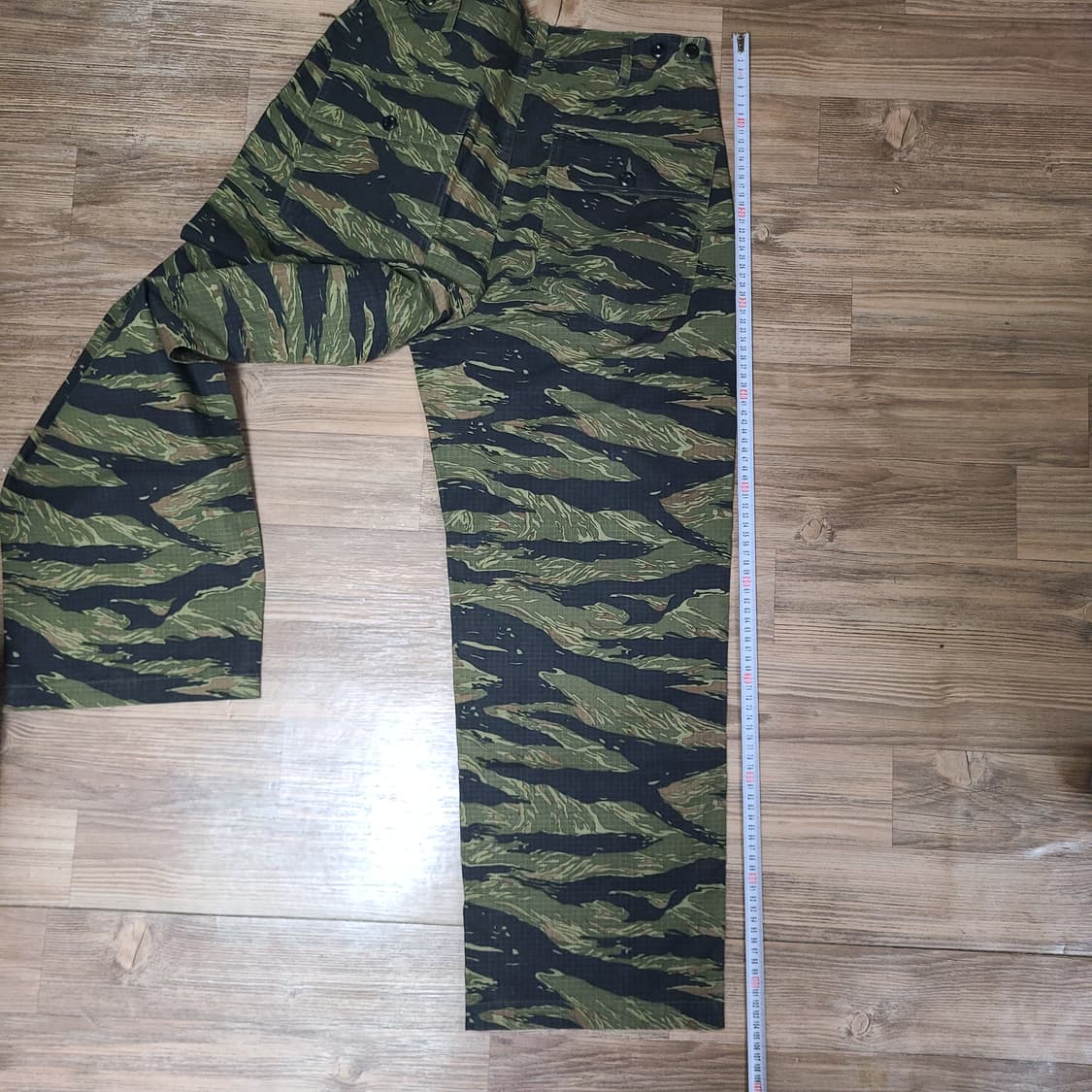 [M 새상품] 아웃스탠딩 퍼티그 카모 립스탑 팬츠 바지 상품이미지9