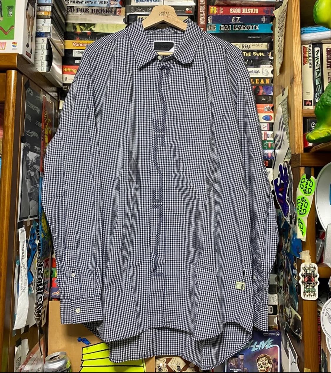 PHINGERIN x beams SSZ STITCH TEXT SHIRT 상품이미지1