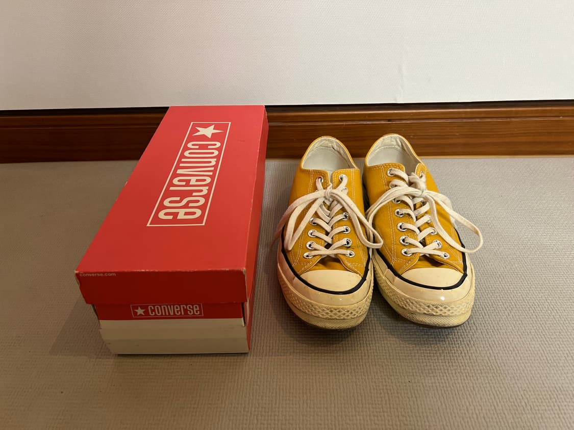 무료배송 - 컨버스 척테일러 1970s 캔버스 로우(선플라워) 270 상품이미지2