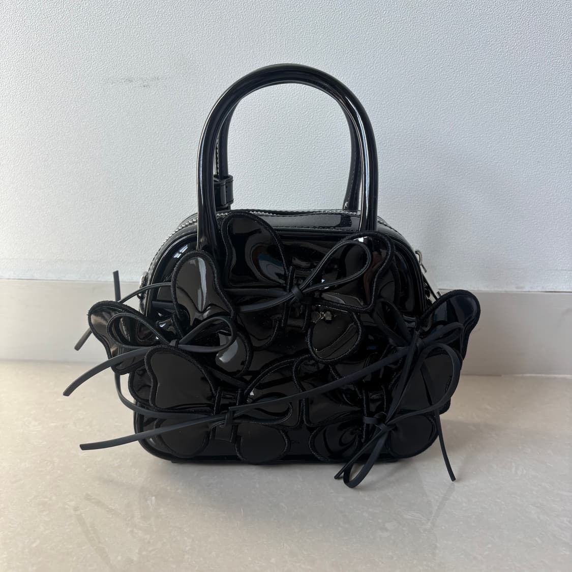 Stand Oil 스탠드오일 플리팅 모모백 블랙 상품이미지1