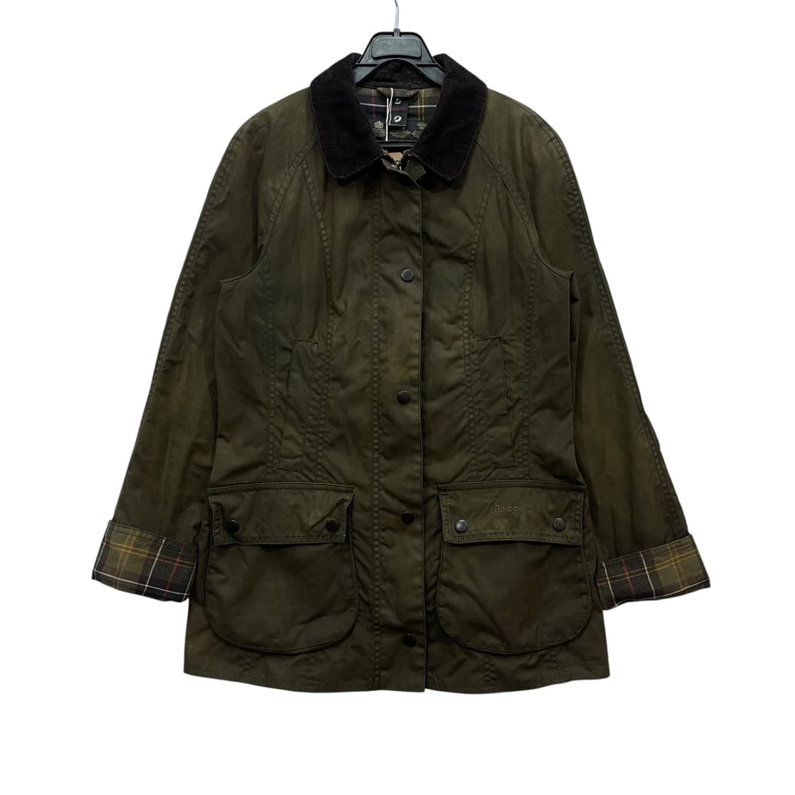 Barbour Classic Olive Waxed Field Jacket 상품이미지2