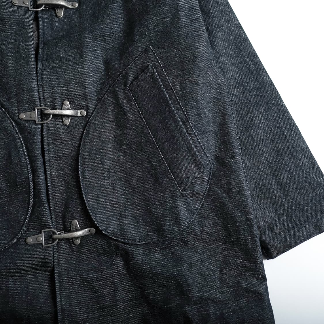 제라도 데님 후크 후디드 파카 코트 L(100-103)사이즈 상품이미지4