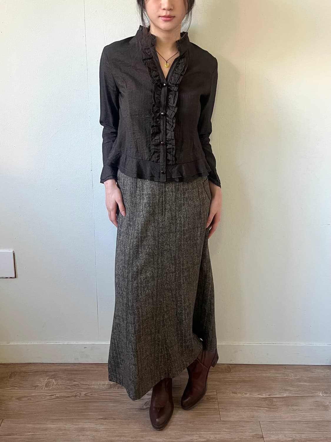 APHRODITE 사이드 포켓 스커트 상품이미지4