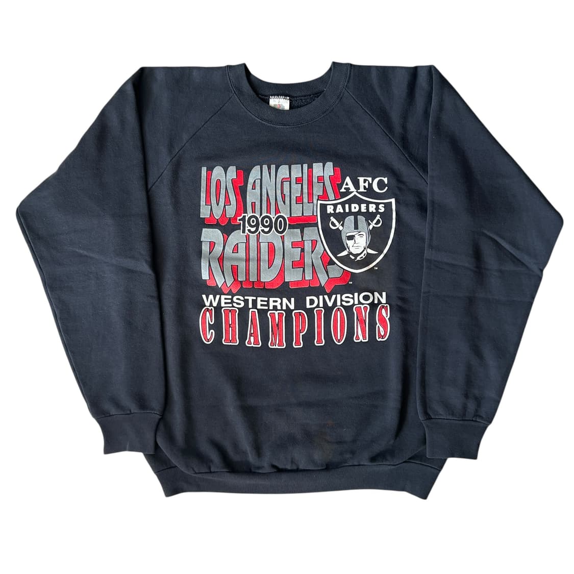 빈티지 90s Los Angeles Raiders 스웻셔츠 상품이미지1
