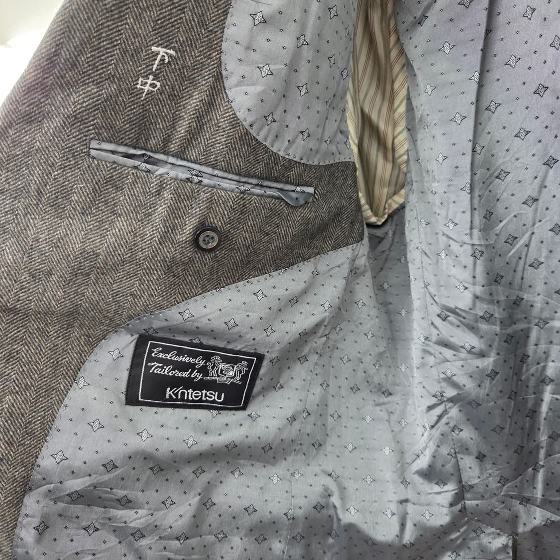 캐시미어100% 자켓 블레이저 남L 상품이미지5