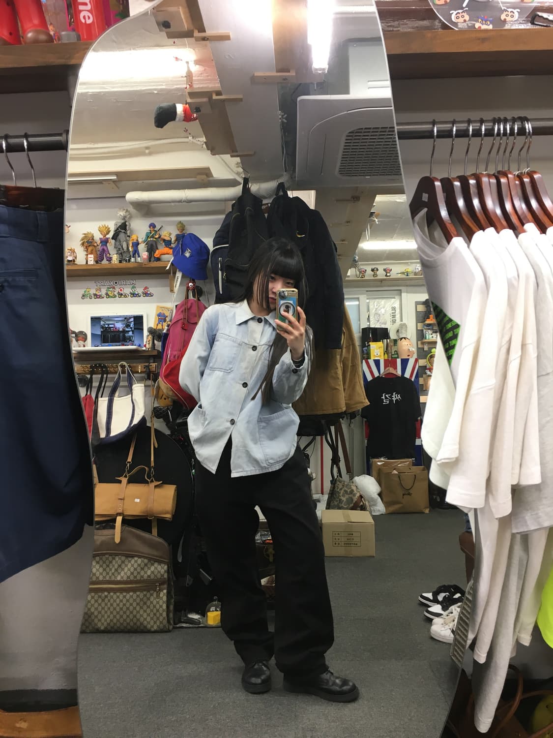 00s Levis 리바이스 550 흑청 데님팬츠 상품이미지3