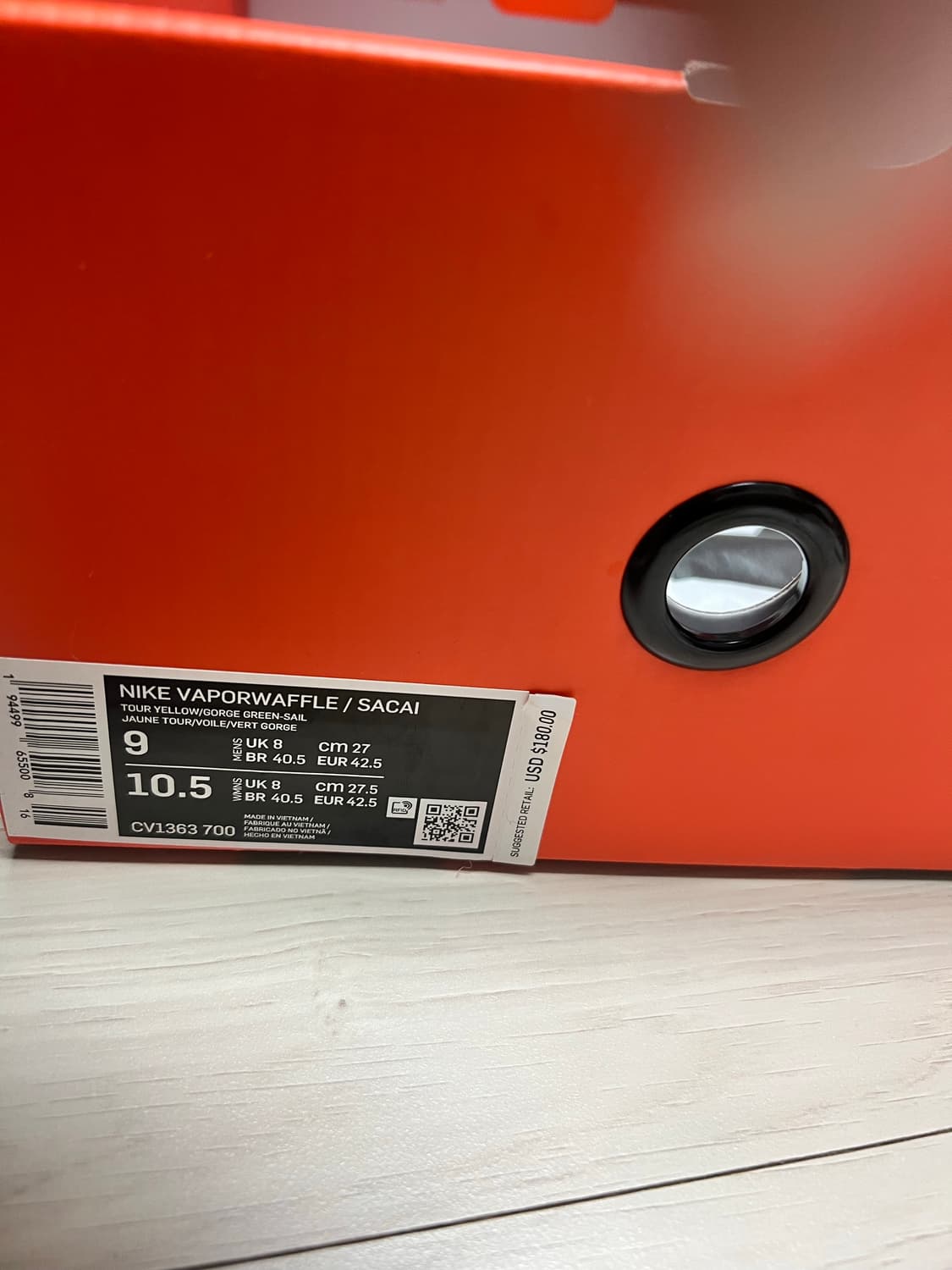 나이키 사카이 베이퍼와플 270 상품이미지4