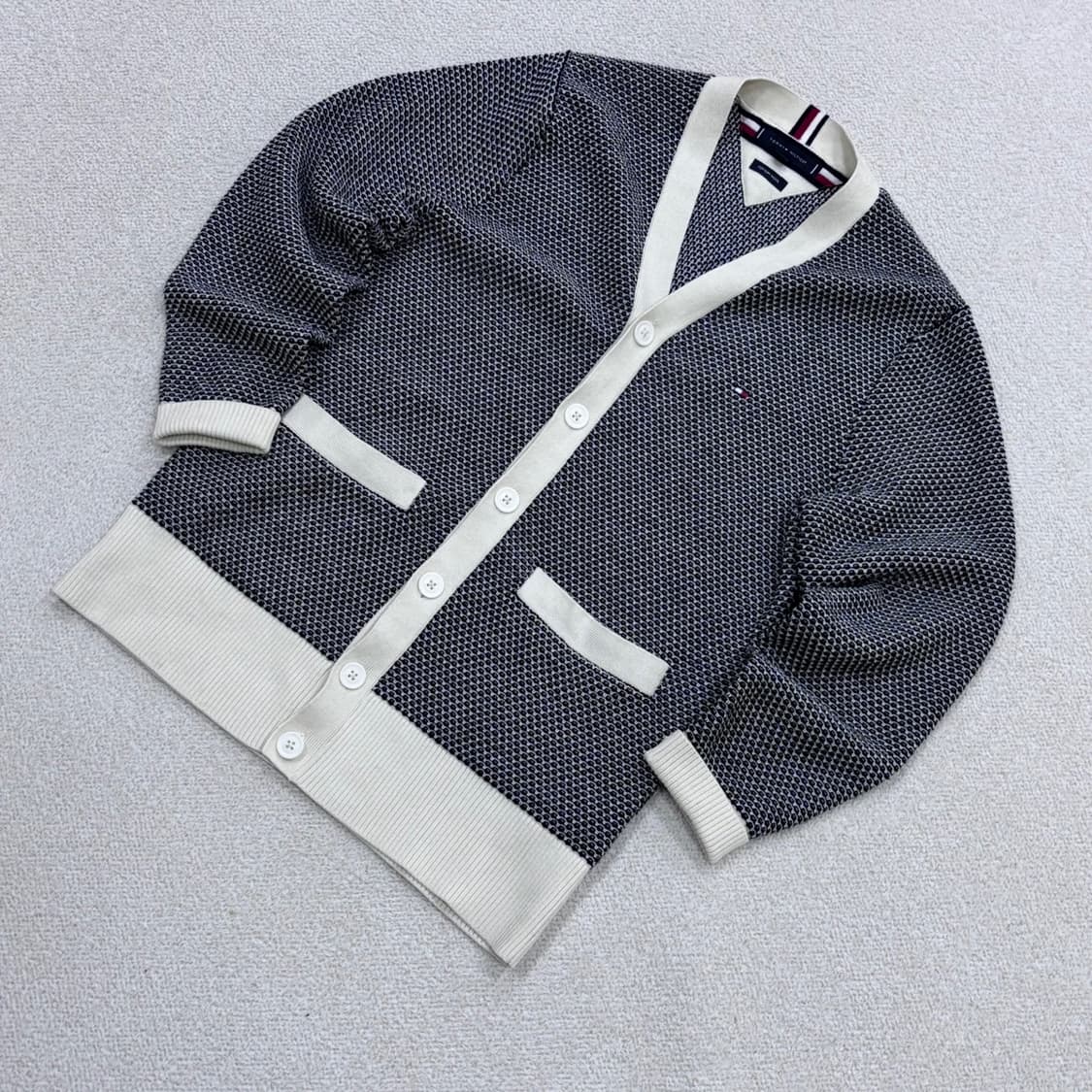 M 타미힐피거 남성 니트 가디건 0403E 상품이미지1