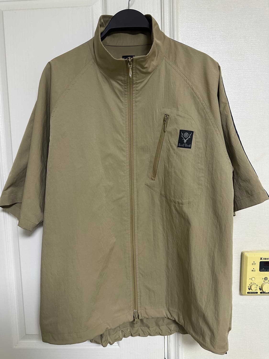 [L]남이서팔 트윌 반소매셔츠 베이지팝니다.  상품이미지2