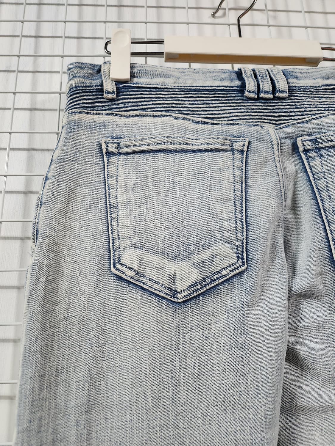 발망 바이커진  데님팬츠  상품이미지4