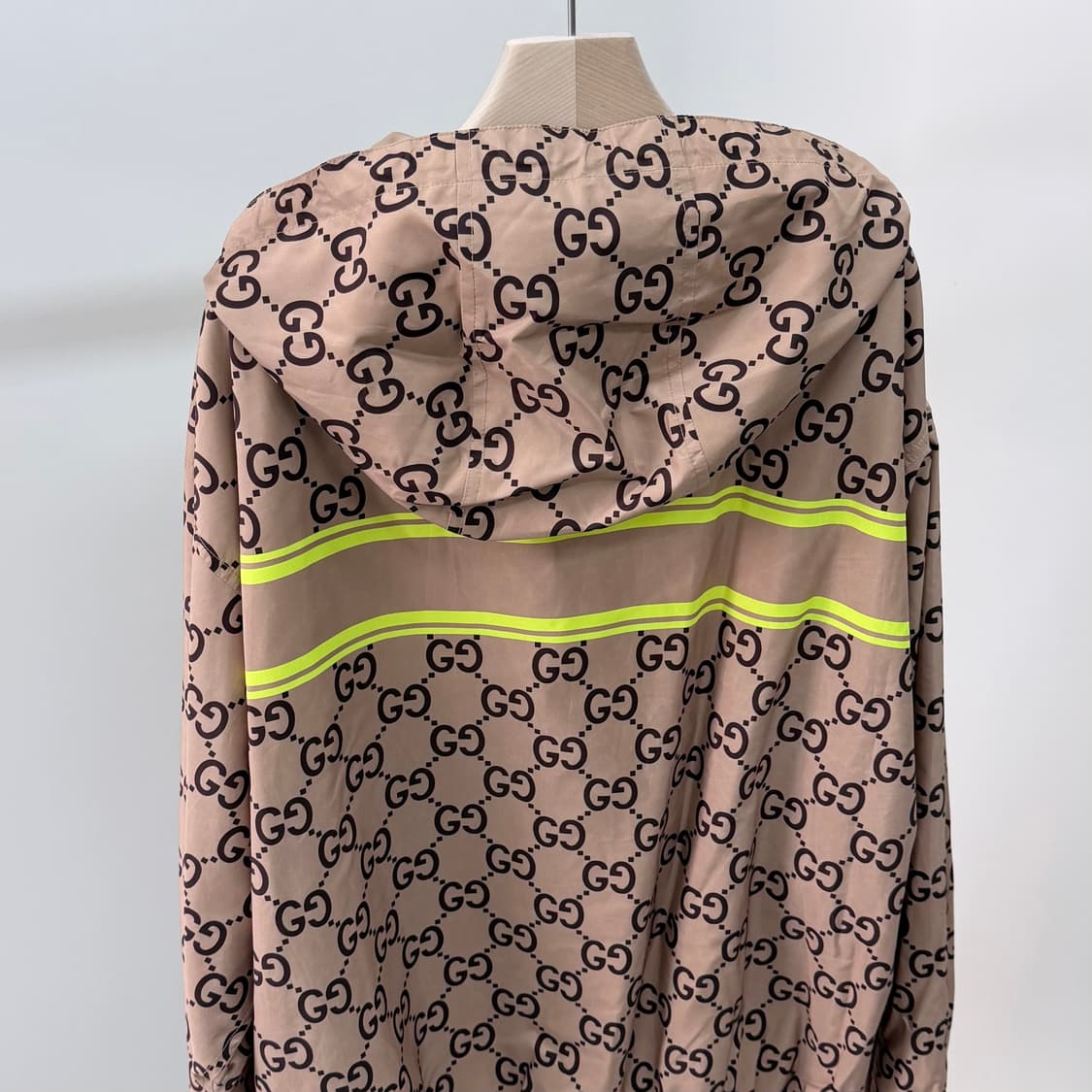 [S+급/54] 구찌 GG 로고 나일론 후드 바람막이 자켓 상품이미지6