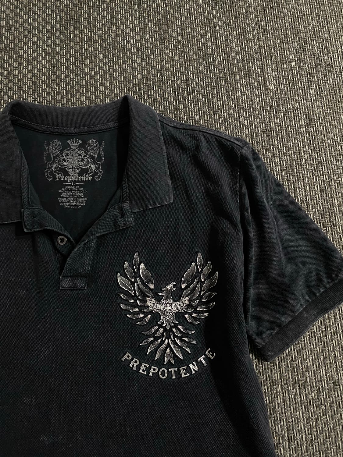 [PREPOTENTE]00’s Cross&Wing Print Tee 상품이미지3