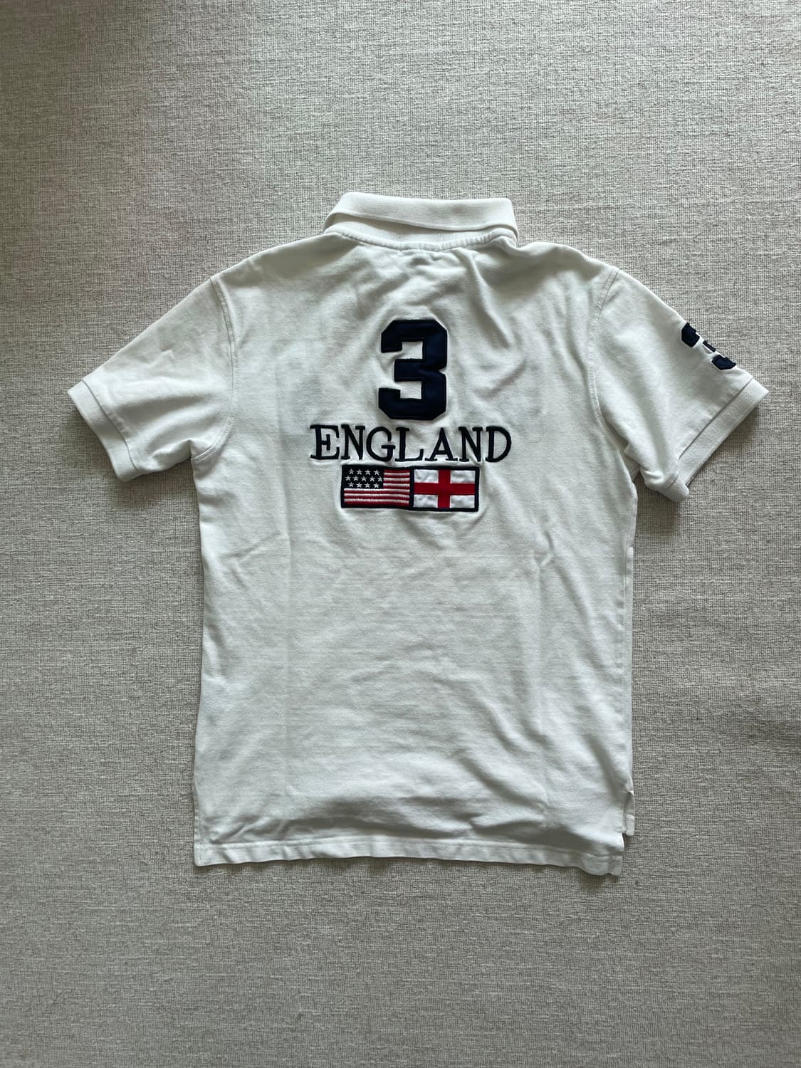 폴로 랄프로렌 빅포니 카라티 잉글랜드 화이트 #3 상품이미지2