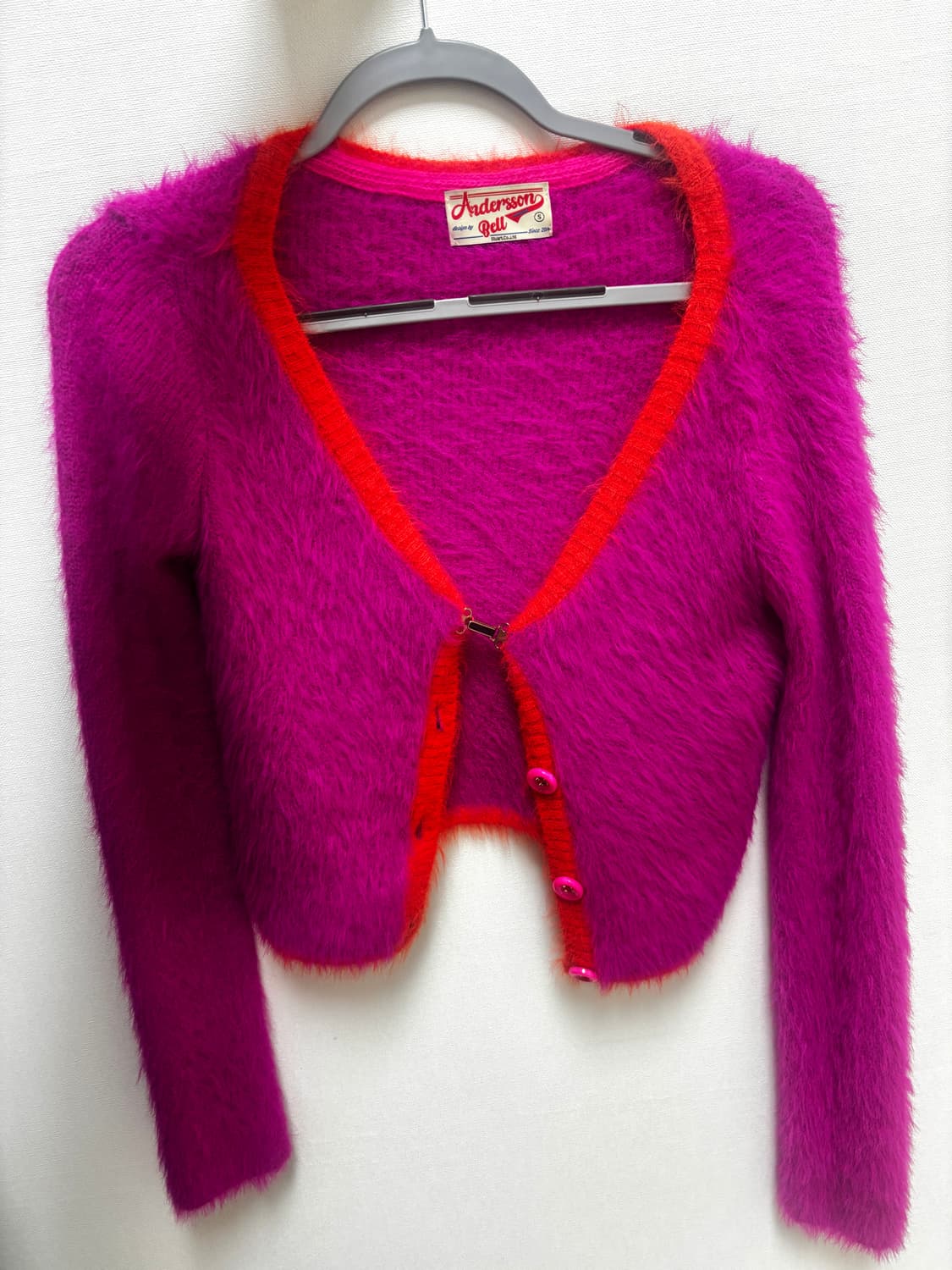 앤더슨벨 포 우먼 설리번 가디건 핑크  상품이미지3