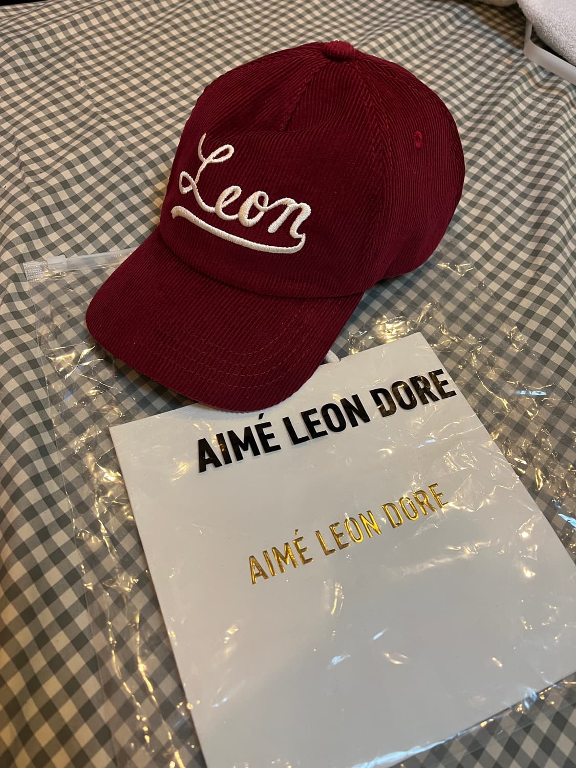 에메 레온 도르 레온 코듀로이 햇 모자 캡 볼캡 상품이미지1