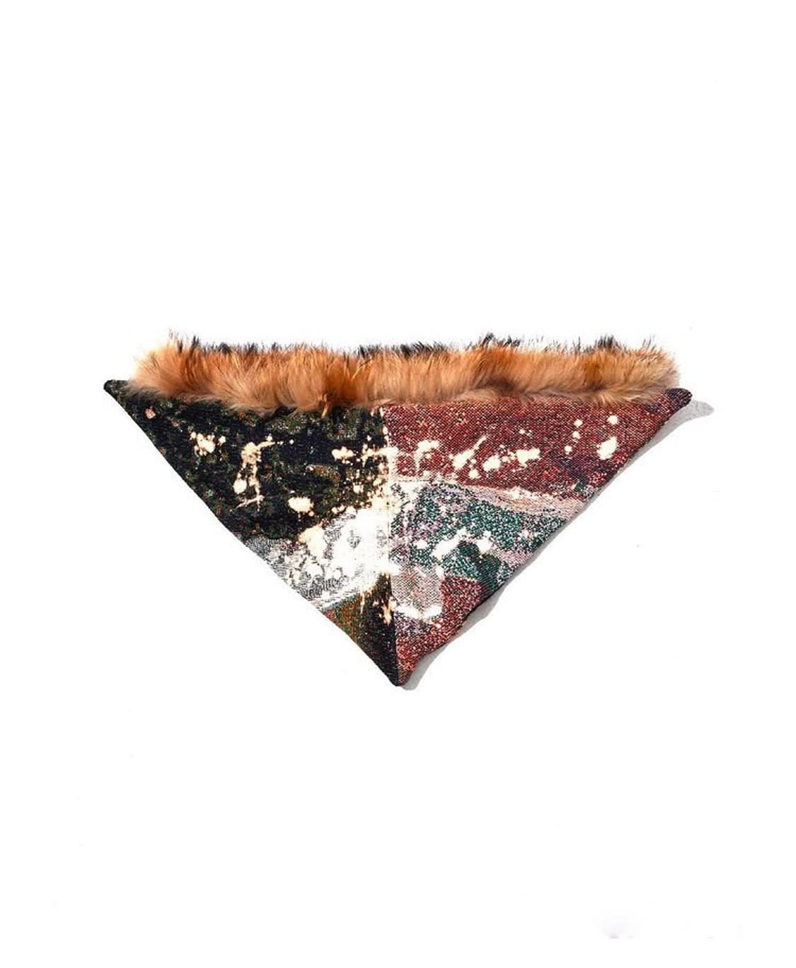 빈티지 퍼 모자 스카프 상품이미지5