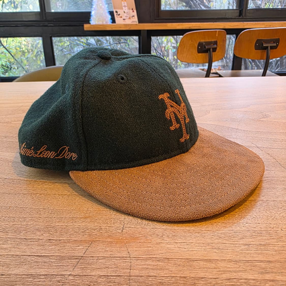 에임레온도르 X 뉴에라 뉴욕메츠 울 투톤 햇 그린 상품이미지10