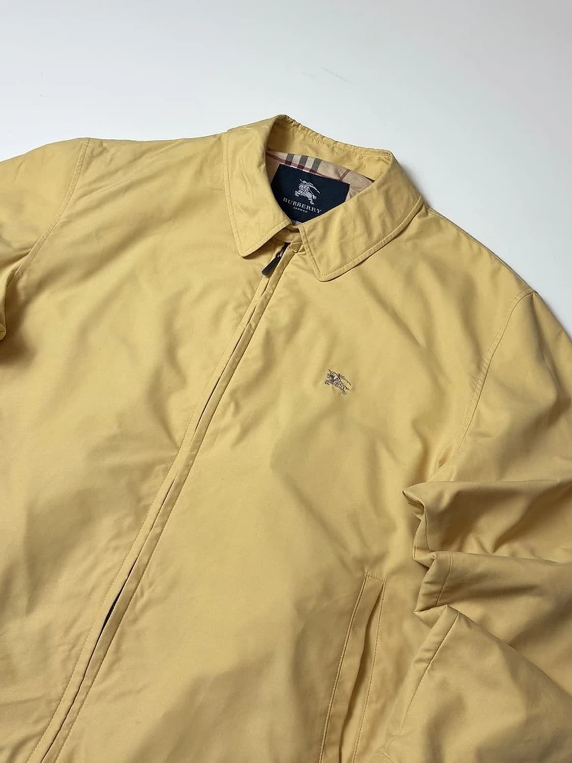 버버리 00's 퍼티그 탠저린 블루종 자켓 PN8094 상품이미지2