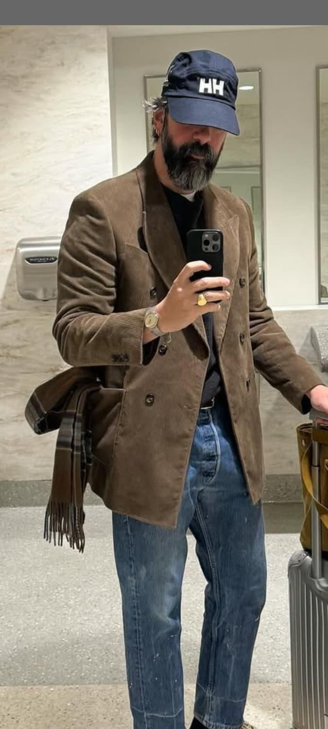 GANT / 더블 브레스티드 코듀로이 블레이져 / 52 상품이미지1