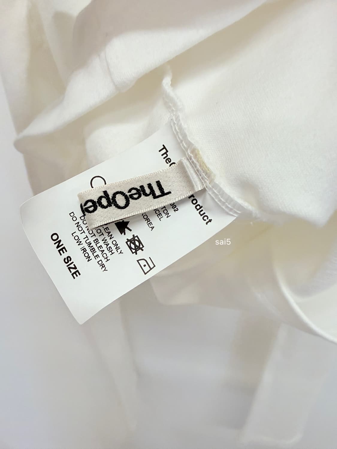 더오픈프로덕트 숄더트임 티 상품이미지4