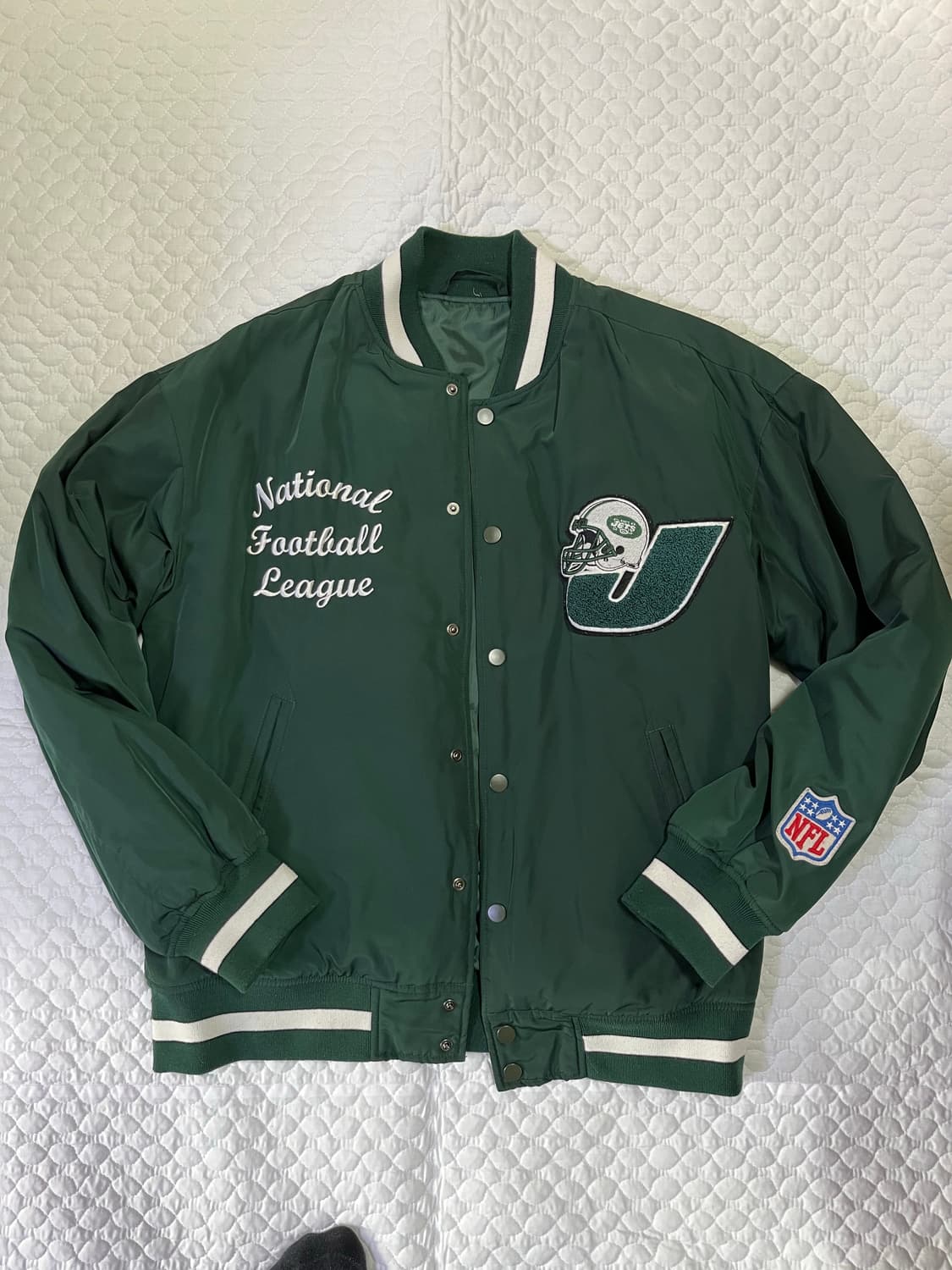 NFL 프로미식축구 뉴욕제츠 팀 점퍼 95-100 상품이미지1