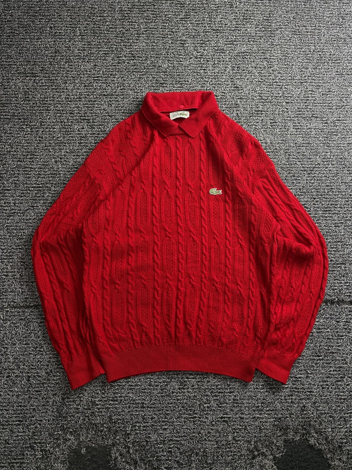 라코스테 아카이브 꽈베기 카라 니트 3621 상품이미지2