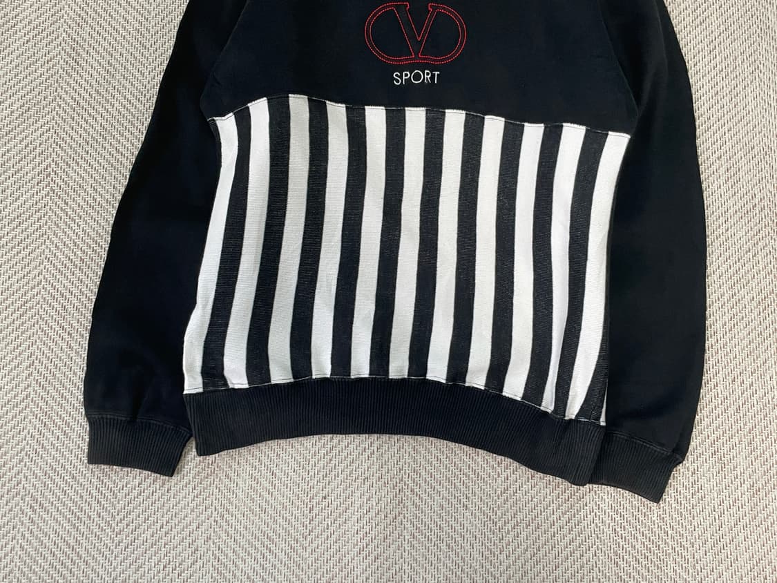 발렌티노 가라바니 스포츠 패널 스웻셔츠 상품이미지2