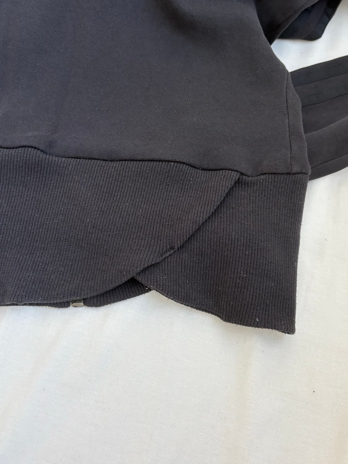 빈티지 아디다스 디테일 차콜 후드집업 상품이미지6