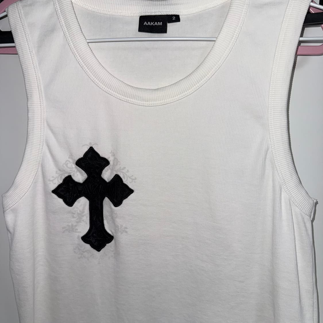 AKM CROS2 Sleeveless (White) 상품이미지3