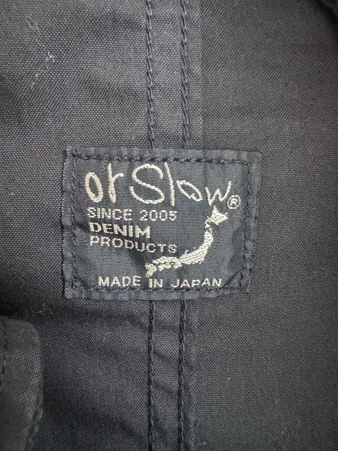 오어슬로우 orSlow m-65 피쉬테일 파카 블랙 4사이즈 상품이미지4