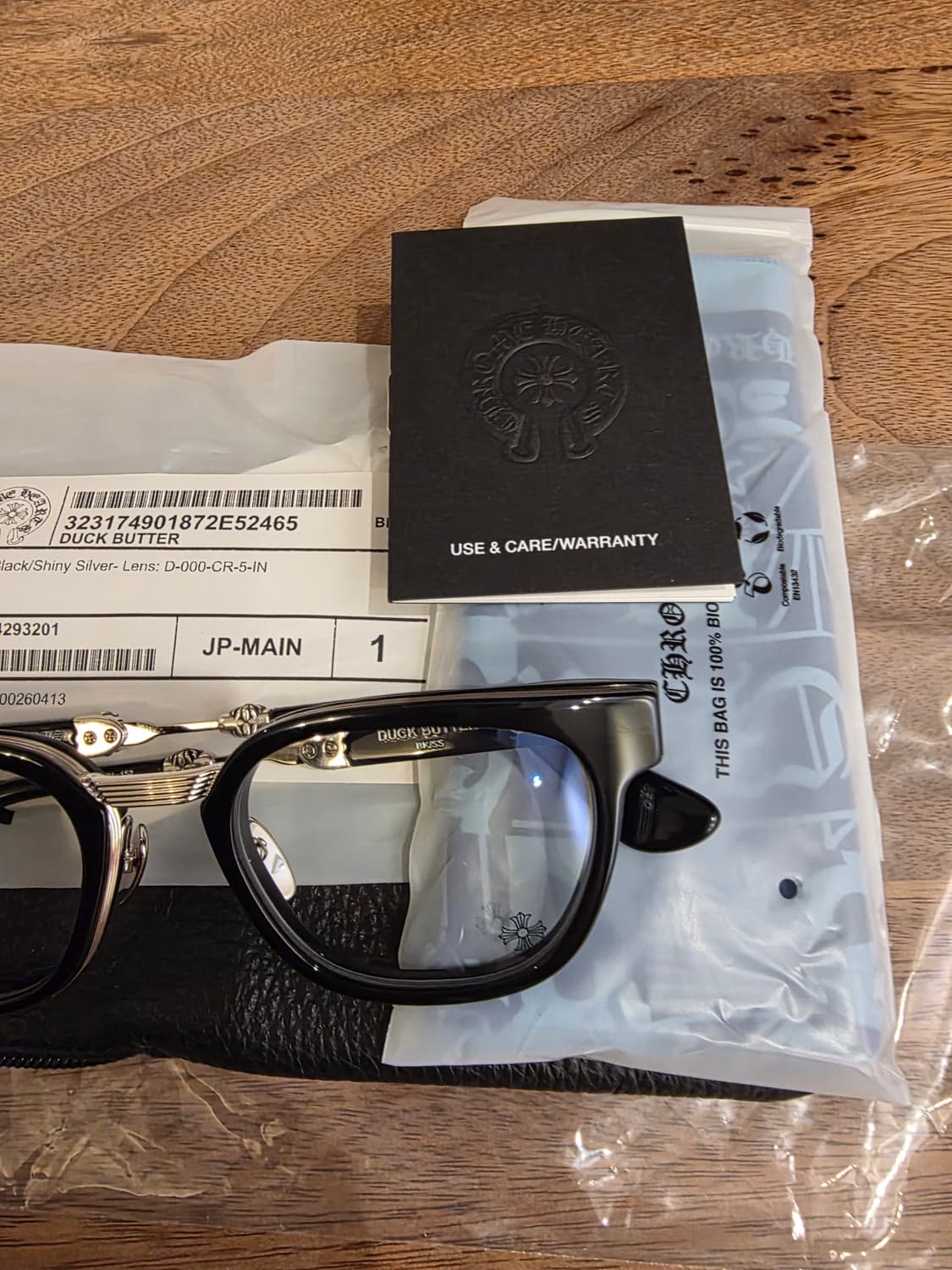 크롬하츠안경 덕버터 블실 판매합니다 상품이미지2