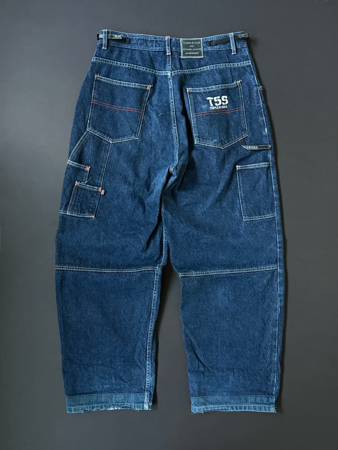 Vintage 워크 카페턴 데님 팬츠  상품이미지1
