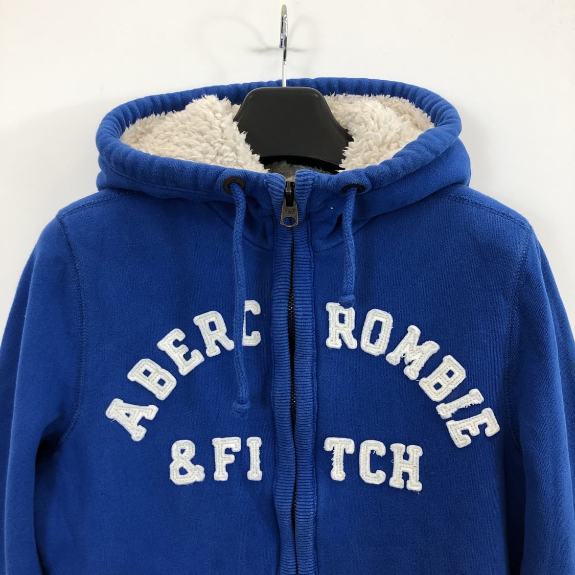 아베크롬비 아치로고 Y2K 쉐르파 양털후드집업 S  상품이미지2