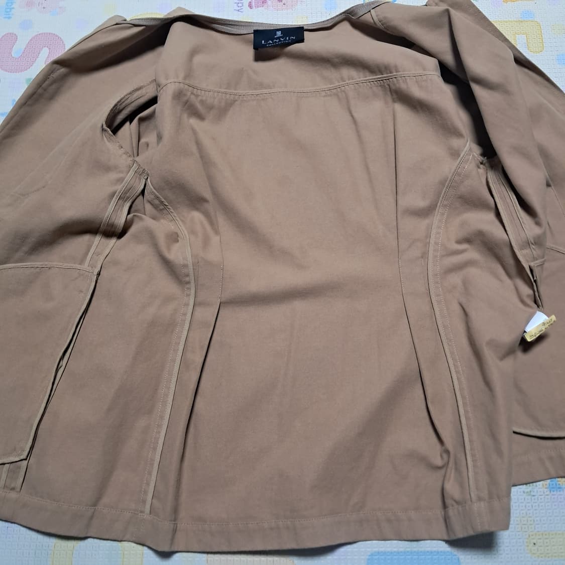 랑방컬렉션 베이지 자켓 55~66(사진속 벨트는 미포함) 상품이미지7
