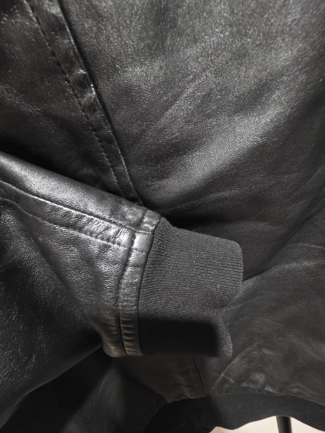 헤스티지 양가죽 봄버 자켓 105 상품이미지5