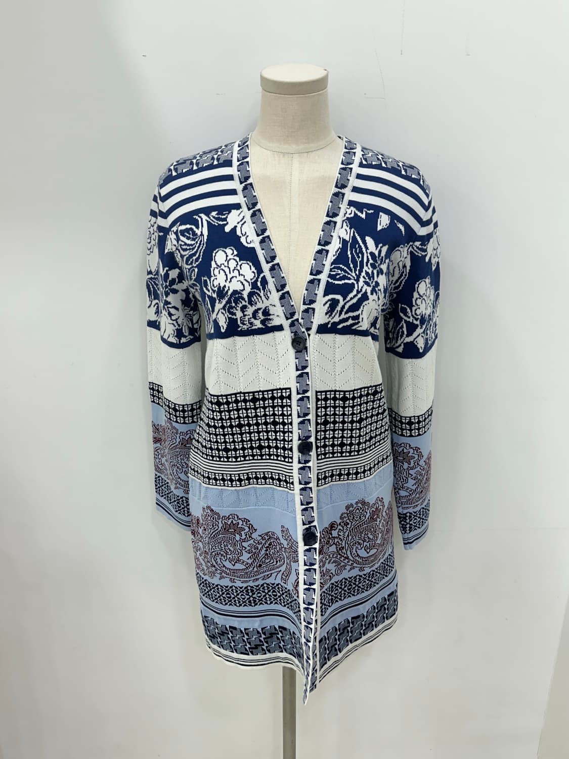 에트로 여성 롱니트 가디건 상품이미지1