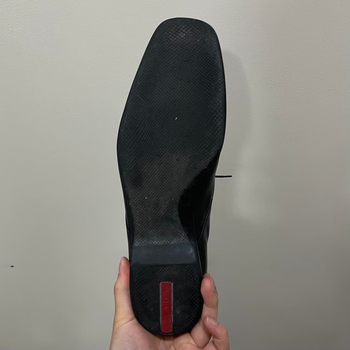 Prada Sports Square Toe Derby Shoes 상품이미지8