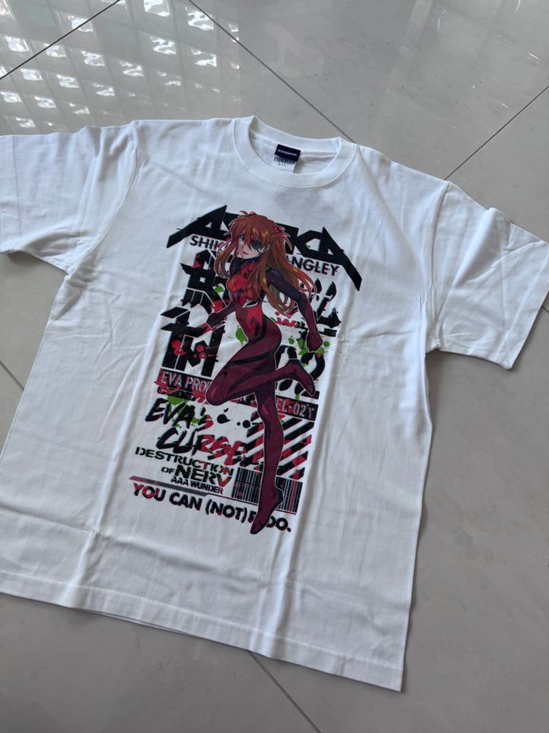 EVANGELION ASUKA TEE 아스카 티 상품이미지1