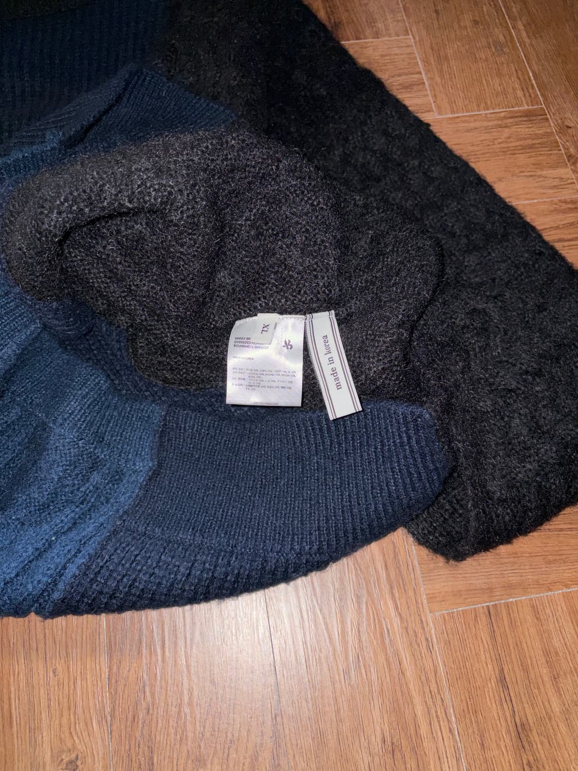 앤더슨벨 오버핏 니트 상품이미지7