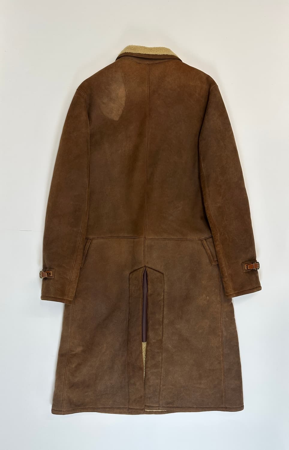 폴 스미스 더플 스웨이드 롱코트 L 상품이미지5