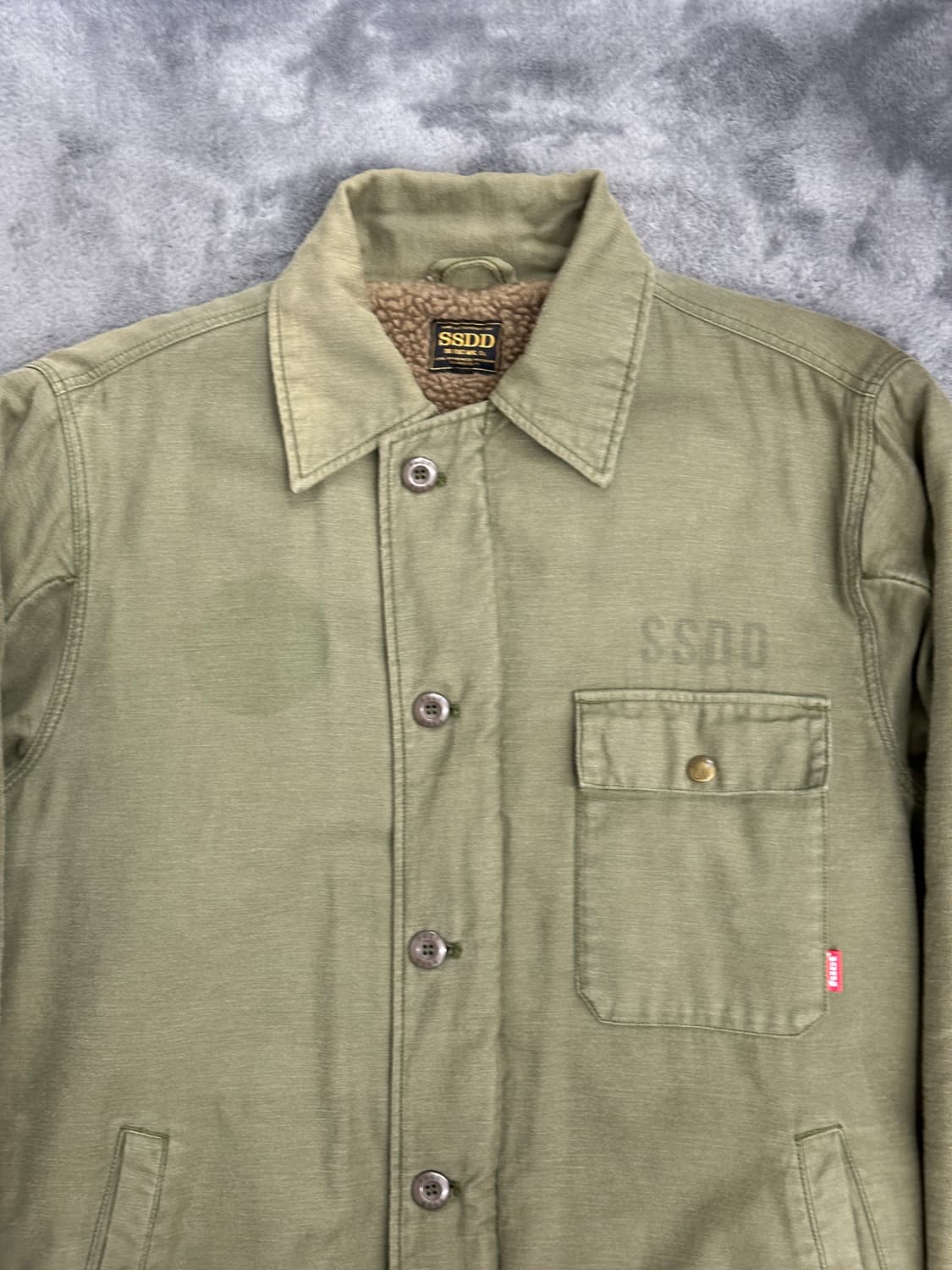 FUCT SSDD A-2 덱 자켓 L 상품이미지4