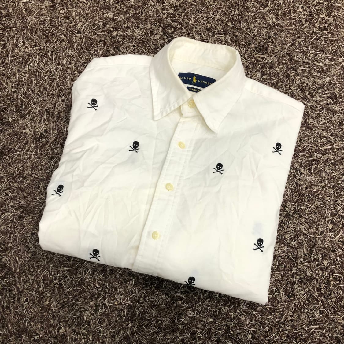 폴로 랄프로렌 스컬 자수 셔츠 상품이미지1