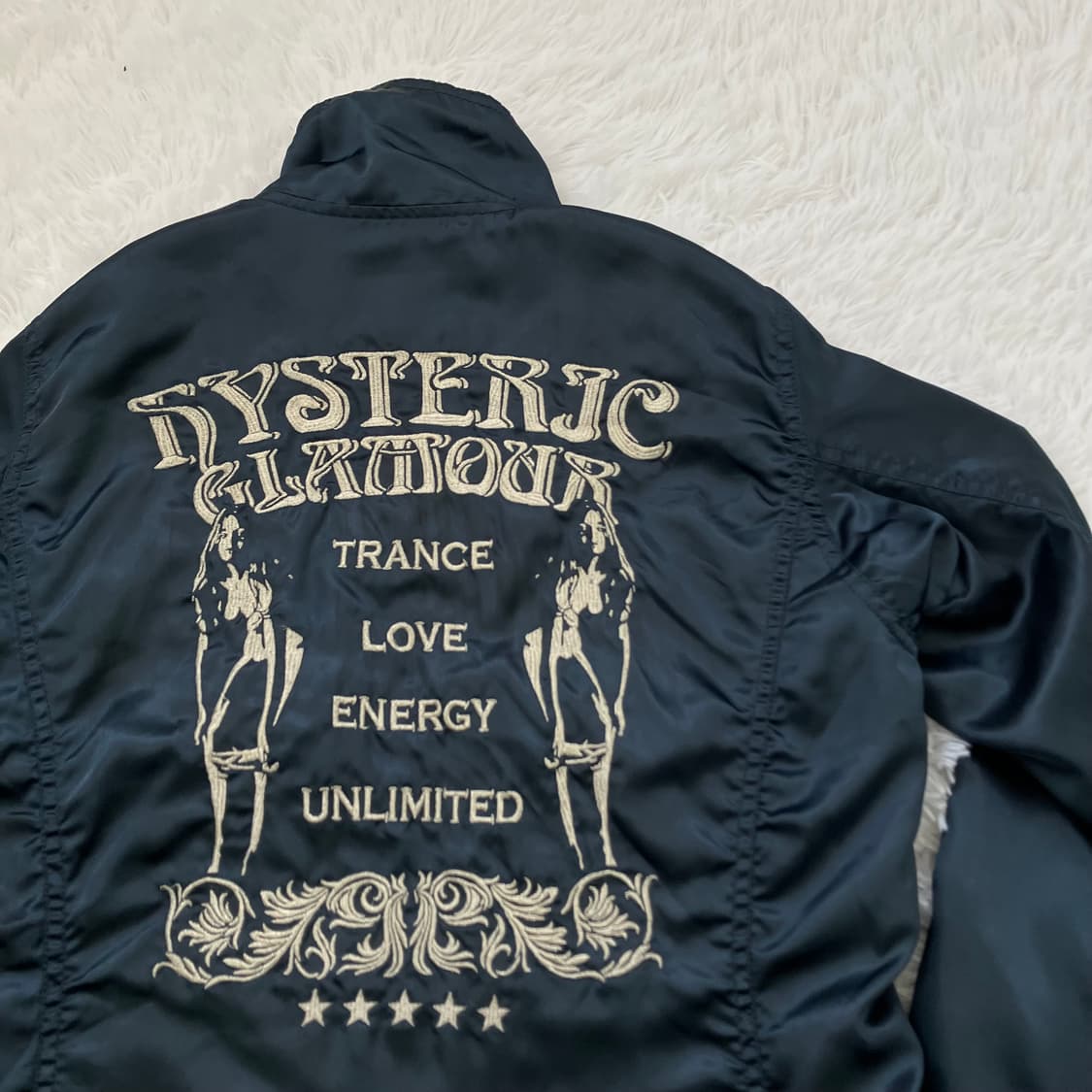 양홍원착용) 히스테릭 글래머 블루종 상품이미지4