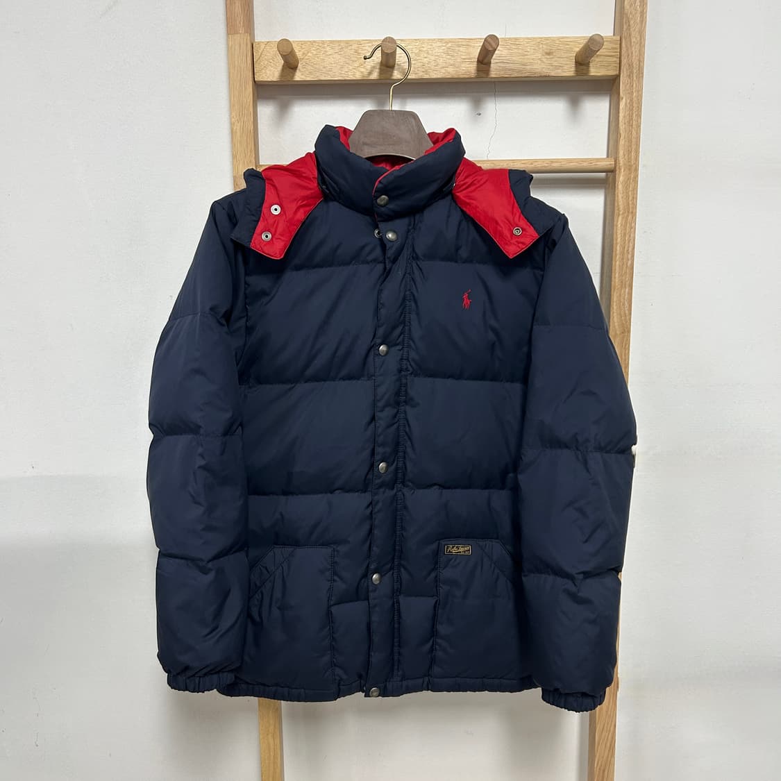 폴로 랄프로렌 포니로고 네이비 덕다운 푸퍼 패딩 자켓 상품이미지2